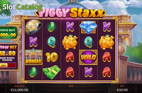 Скрин2. Piggy Staxx слот
