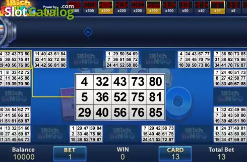Скрин4. iRich Bingo слот