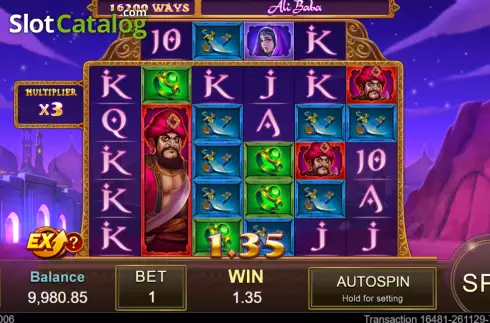 Скрин4. Ali Baba (Jili Games) слот
