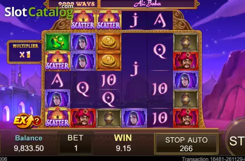 Скрин6. Ali Baba (Jili Games) слот