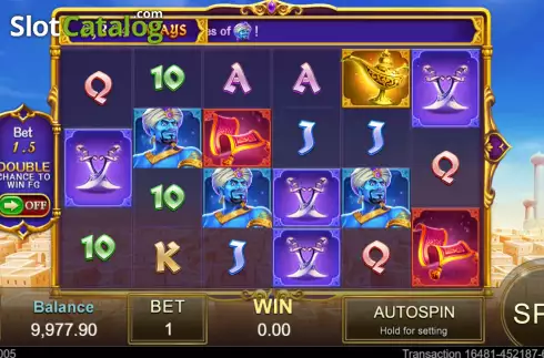 Скрин2. Magic Lamp (Jili Games) слот