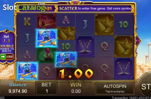 Скрин3. Magic Lamp (Jili Games) слот