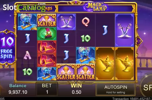 Скрин7. Magic Lamp (Jili Games) слот