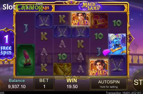Скрин8. Magic Lamp (Jili Games) слот