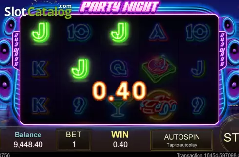 Скрин4. Party Night (Jili Games) слот