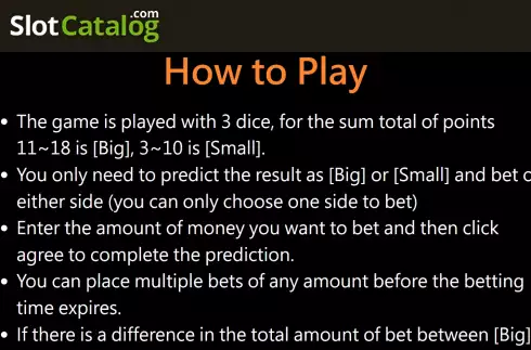 Скрин7. Big Small (Jili Games) слот