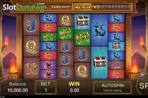 Скрин3. Pharaoh Treasure слот