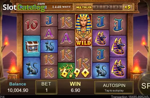 Скрин5. Pharaoh Treasure слот
