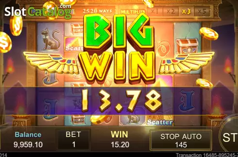 Скрин6. Pharaoh Treasure слот