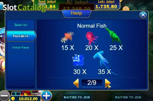 Скрин9. Jackpot Fishing (Jili Games) слот