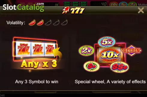 Скрин2. Crazy 777 (Jili Games) слот