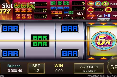 Скрин3. Crazy 777 (Jili Games) слот