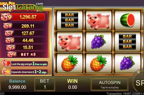 Скрин2. Fortune Pig (Jili Games) слот
