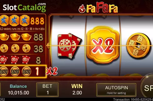 Скрин4. FA FA FA (Jili Games) слот