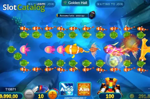 Скрин4. Bombing Fishing слот