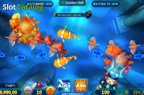 Скрин5. Bombing Fishing слот