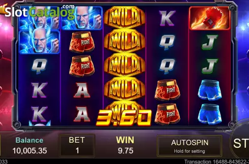Скрин3. Boxing King слот