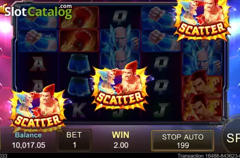Скрин6. Boxing King слот