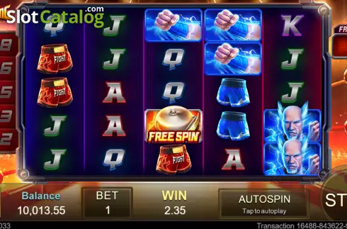 Скрин8. Boxing King слот