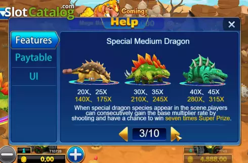 Скрин9. Dinosaur Tycoon слот
