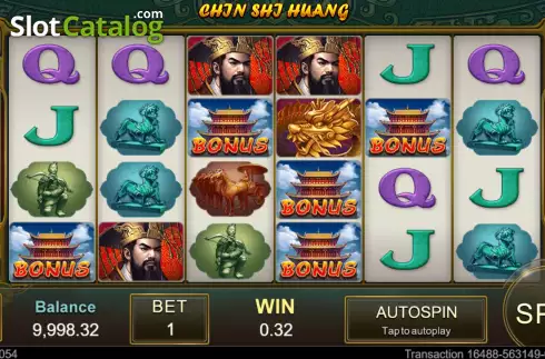 Скрин3. Chin Shi Huang слот