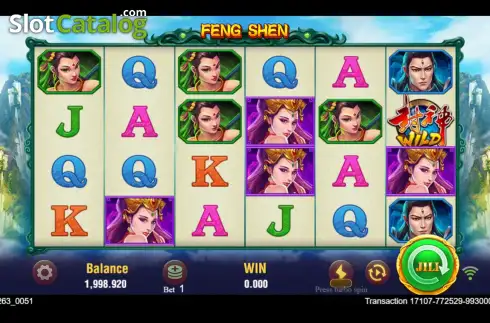 Скрин3. Feng Shen (Jili Games) слот