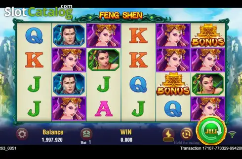 Скрин4. Feng Shen (Jili Games) слот