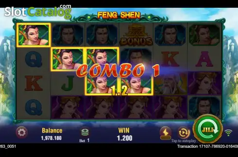 Скрин6. Feng Shen (Jili Games) слот