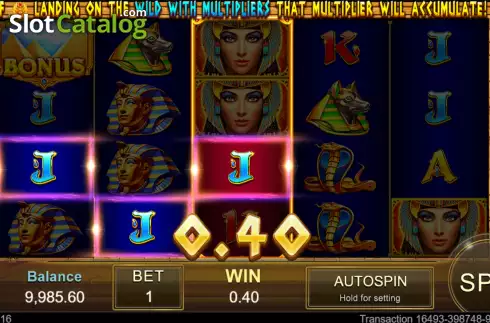 Скрин3. Golden Queen слот