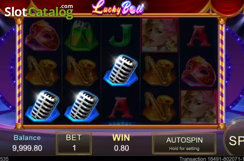 Скрин3. Lucky Ball слот