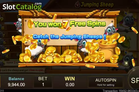 Скрин5. Jumping Sheep слот
