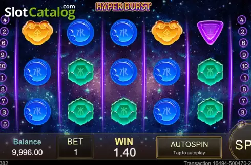 Скрин3. Hyper Burst (Jili Games) слот
