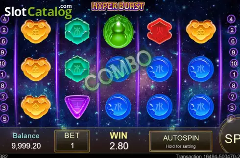 Скрин4. Hyper Burst (Jili Games) слот
