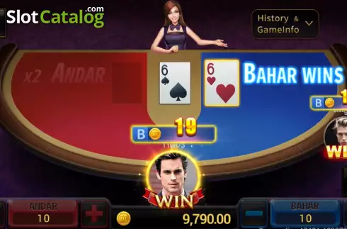 Скрин6. Andar Bahar (Jili Games) слот