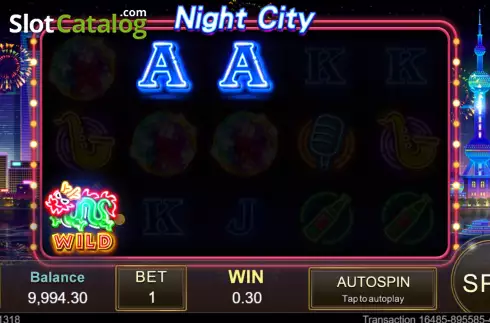 Скрин3. Night City (Jili Games) слот