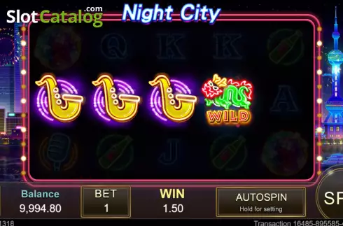 Скрин4. Night City (Jili Games) слот