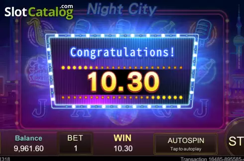 Скрин8. Night City (Jili Games) слот
