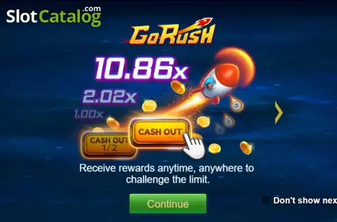 Скрин2. Go Rush слот