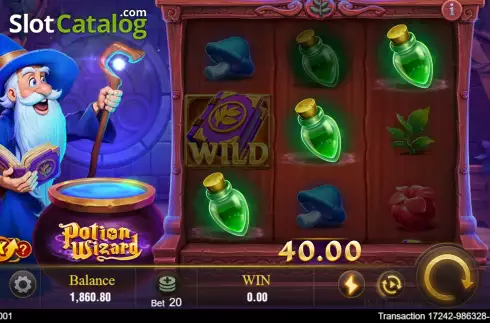 Скрин4. Potion Wizard (Jili Games) слот