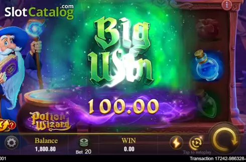 Скрин7. Potion Wizard (Jili Games) слот