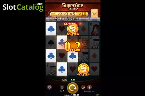 Скрин4. Super Ace Deluxe слот