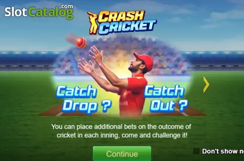 Скрин2. Crash Cricket слот