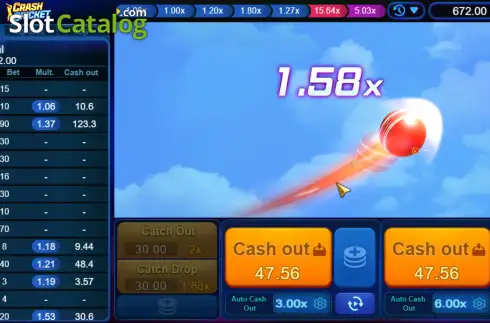 Скрин5. Crash Cricket слот
