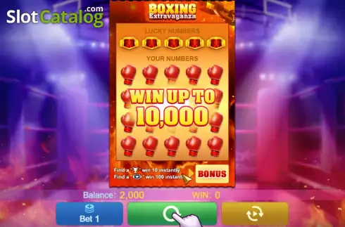 Скрин2. Boxing Extravaganza слот