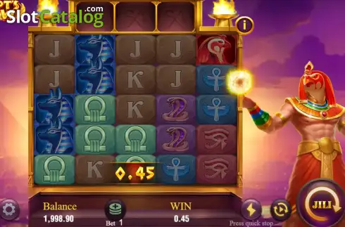 Скрин4. Egypt's Glow (Jili Games) слот