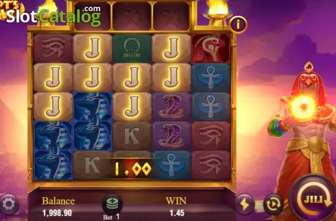 Скрин5. Egypt's Glow (Jili Games) слот