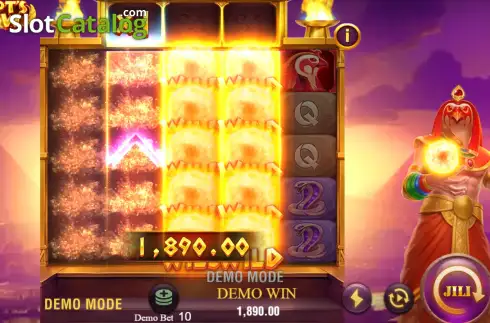Скрин7. Egypt's Glow (Jili Games) слот