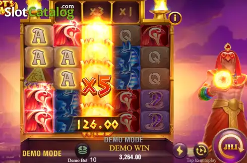 Скрин9. Egypt's Glow (Jili Games) слот