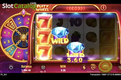 Скрин4. Fruity Wheel (Jili Games) слот