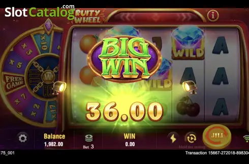 Скрин6. Fruity Wheel (Jili Games) слот